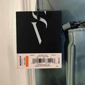 Vera Wang Green multi color purse